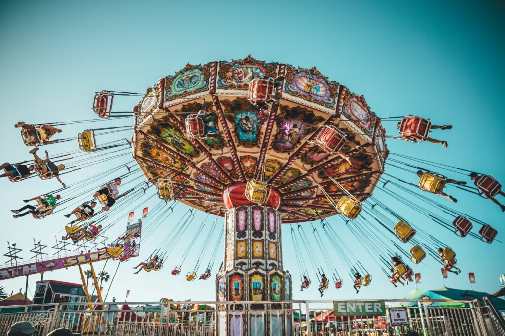 santa barbara fair carnival rides